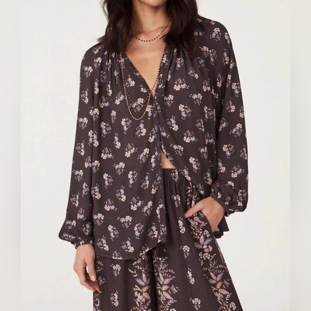 NWT Spell Rebel Spirit Top in Hyacinth XS